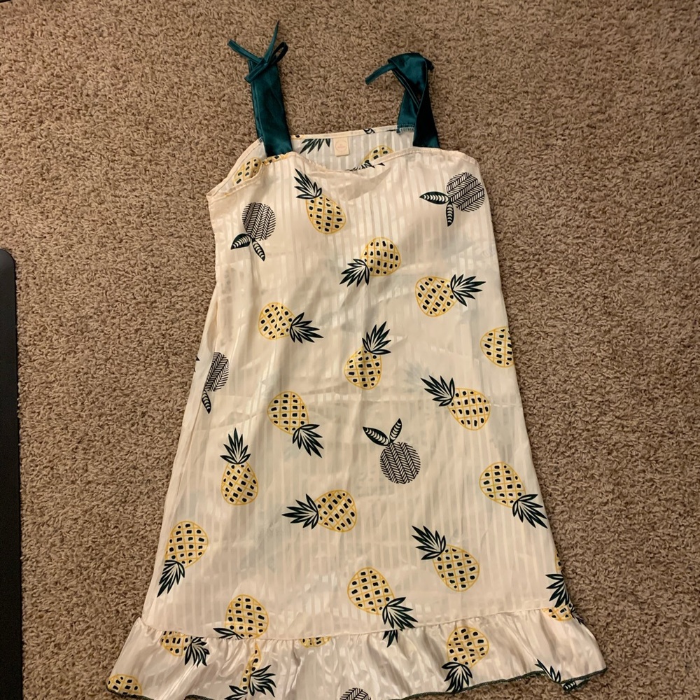 Night dress with padding